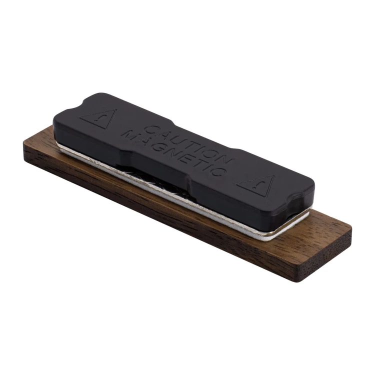 Identyfikator drewniany - orzech amerykański premium - wym: 57x15mm - ID142