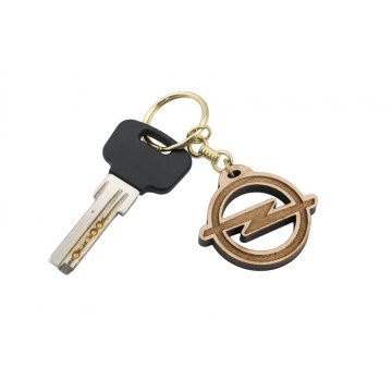 Brelok drewniany dla dealerów samochodowych - Lity klon - Timo 1 