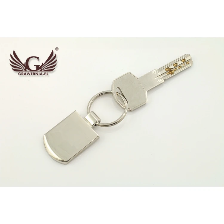 BRELOK TARCZA - z Twoim grawerem - BP24