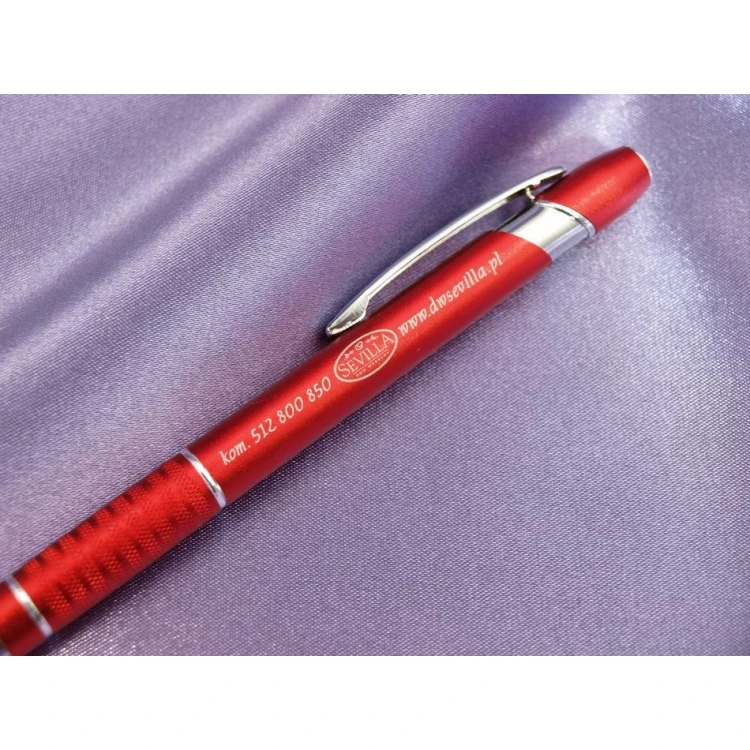Długopisy metalowe SONIC + dowolny grawer laserem - DP004