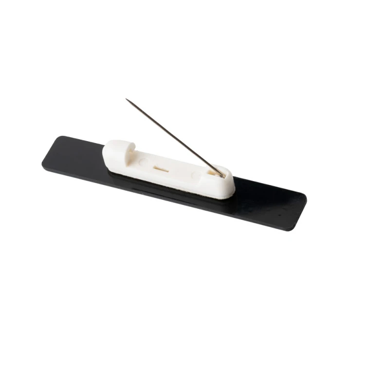 Identyfikator dla pracownika Srebrny 72x12mm - MINI 2 - ID010