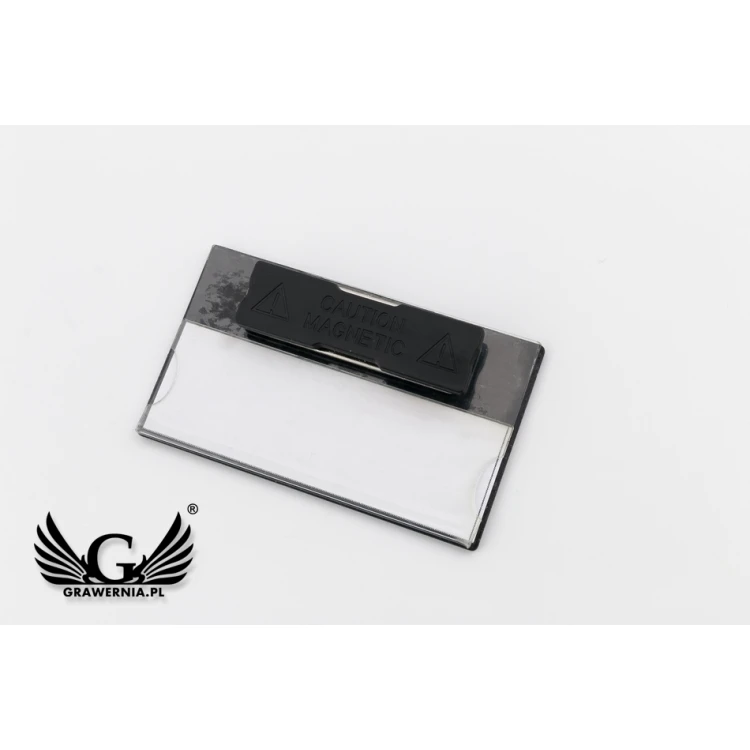 Identyfikator z okienkiem - multikolor M - wym. 67x35mm - ID068