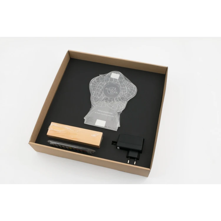 Lampa LED RGB Kaktus 3 - sterowana z pilota - LED030