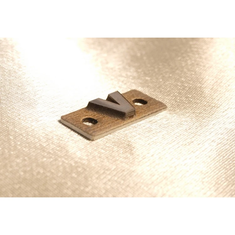 Matryca / stempel stalowy 23x10mm głębokość graweru około 1,5mm