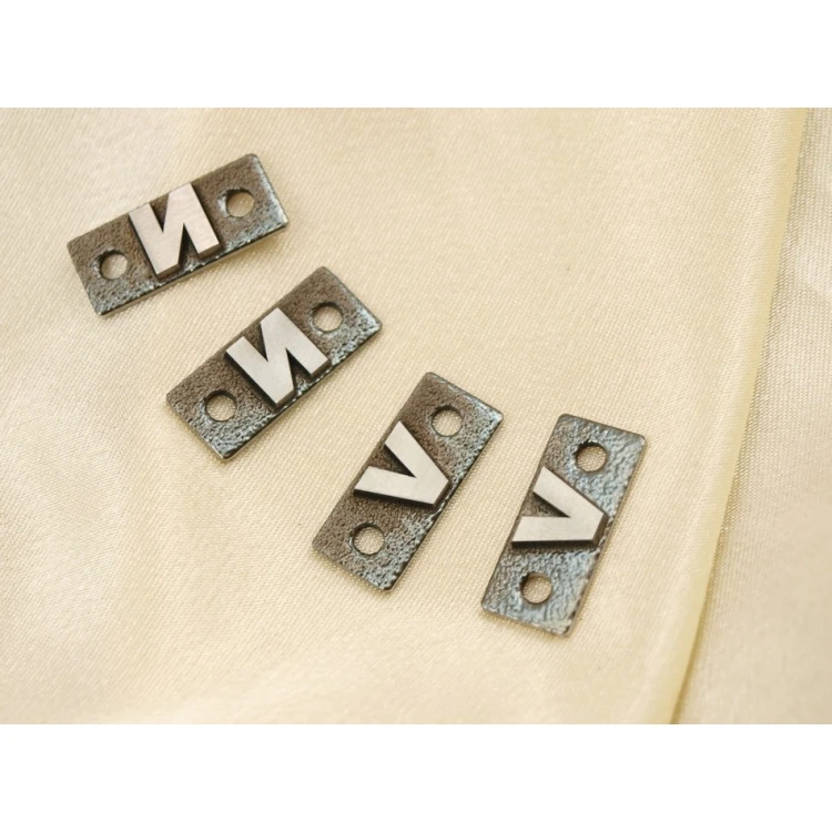 Matryca / stempel stalowy 23x10mm głębokość graweru około 1,5mm