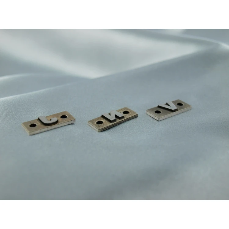 Matryca / stempel stalowy 23x10mm głębokość graweru około 1,5mm