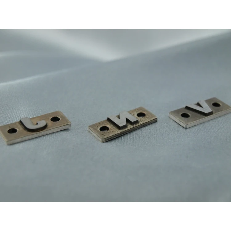 Matryca / stempel stalowy 23x10mm głębokość graweru około 1,5mm
