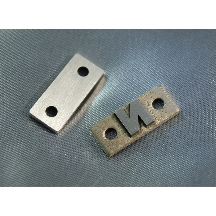 Matryca / stempel stalowy 23x10mm głębokość graweru około 1,5mm