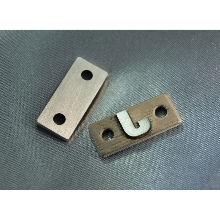 Matryca / stempel stalowy 23x10mm głębokość graweru około 1,5mm