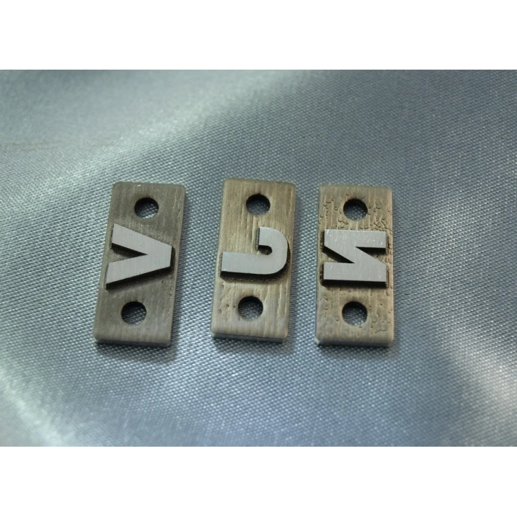 Matryca / stempel stalowy 23x10mm głębokość graweru około 1,5mm