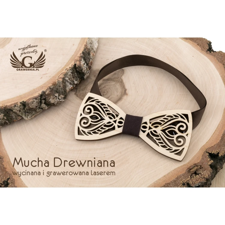 Mucha drewniana - Art 2 - drewno klonowe - MDR055