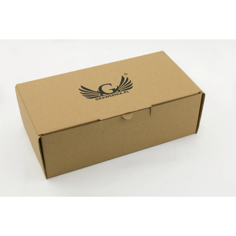 Mucha z drewna identyfikator - kolorowy druk UV - MDR001