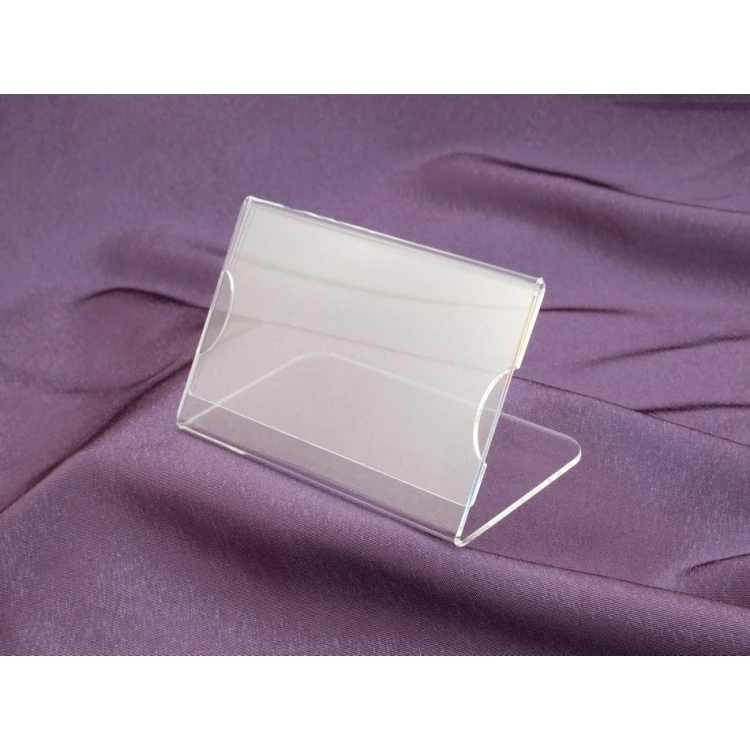 Prezenter 110x70mm z dowolną karteczką - acryl model PR005