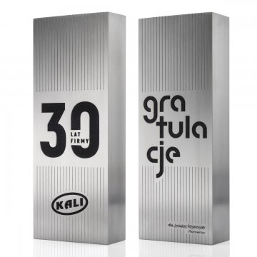 Statuetka aluminiowa z nadrukiem UV - HAMMER - wys. 21cm - DTA083