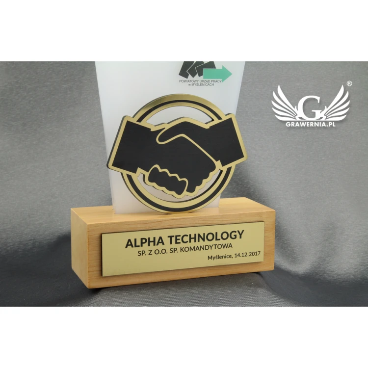 Trofeum akrylowe - EXTREME 2 - model DTA50 - wys. 21,5cm