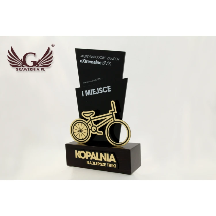 Trofeum akrylowe - EXTREME- model DTA40 - wys. 21,5cm