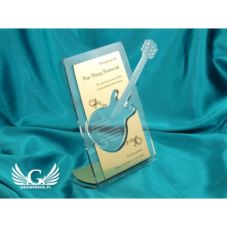 Trofeum akrylowe - model DTA20 - wysokość 21 cm