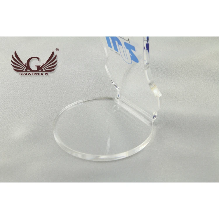 Trofeum akrylowe Pracownik Roku - model DTA44 - wysokość 25 cm