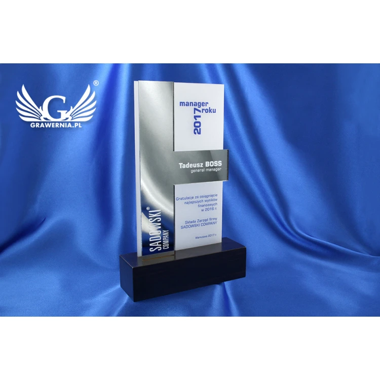 Trofeum biznesowe - CROSS - model DTA42 - wys. 24cm