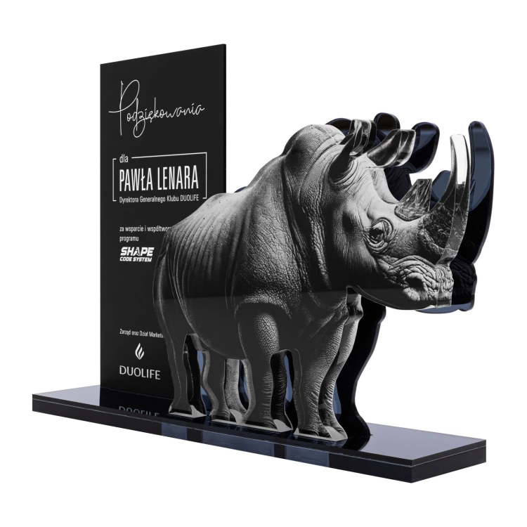 Statuetka biznesowa z dowolnym motywem - nagroda za wyjątkowe osiągnięcie - wys. 22 cm - DTA158