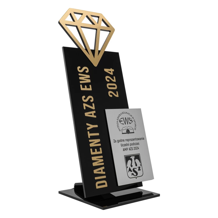 Statuetka Diament - wys. 24 cm - DTA163